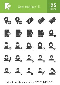Interface Glyph Icons