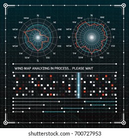 Interface HUD design set. UI futuristic infographic elements. Vector illustration. Virtual graphic touch user interface. Technology background. Science research icons collection.  Display elements.