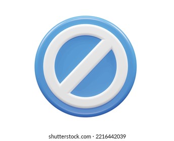 Interface icon 3d render illustration