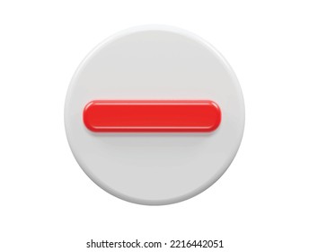 Interface icon 3d render illustration