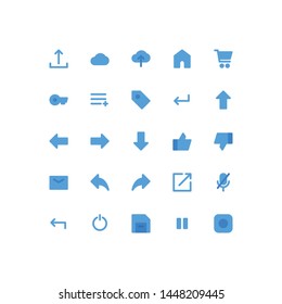 Interface icons in for any purposes. Perfect for website mobile app presentation and any other projects.