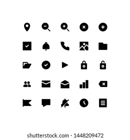 Interface icons in for any purposes. Perfect for website mobile app presentation and any other projects.