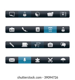 Interface Icons - Office. Editable Vector File in Adobe Illustrator EPS 8.