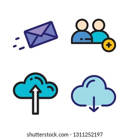 interface icons set. vector set about [ iconsRandom:4] icons set.