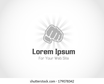 INTERFACE LOGO TEMPLATE PUNCH    MODERN CONCEPT FOR INTERNET WEB