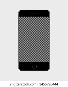 Interface of mobile phone screen in mockup style.Mobile icon for social media. vector illustration eps10