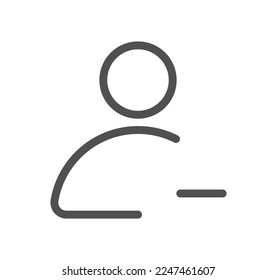 Interface related icon outline and linear vector.