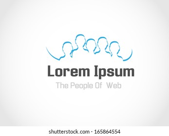 INTERFACE  TEMPLATE HUMAN  MODERN CONCEPT FOR INTERNET WEB