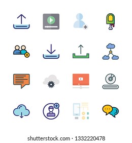 interface vector icon set