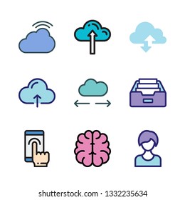 interface vector icon set