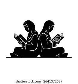 Interfaith Harmony Icon: Diverse Religions Reading Sacred Texts