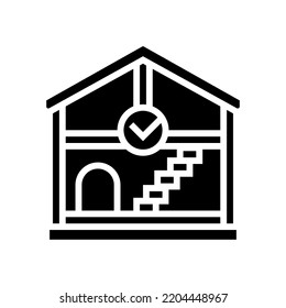 interior architecture room design glyph icon vector. interior architecture room design sign. isolated symbol illustration