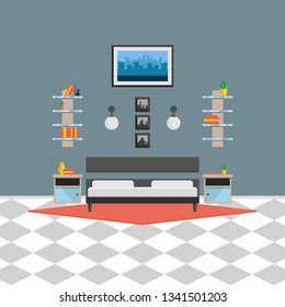 High Tech Bedroom Stock Vectors Images Vector Art