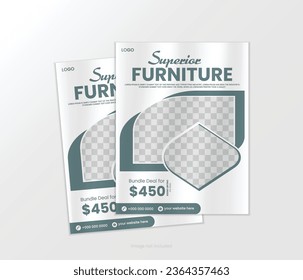Interior Business Flyer Template Layout