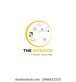 Interior Business Logo Vector Templet