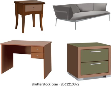 interior decor furniture bedside sofa