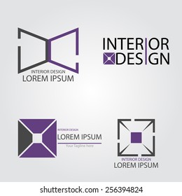 Royalty Free Logo For Interior Design Stock Images Photos