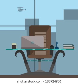 Interior design for director office room