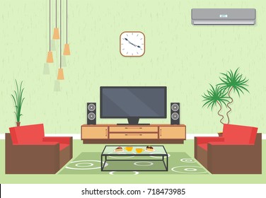 Livingroom Cartoon Images, Stock Photos & Vectors | Shutterstock