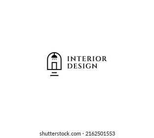 Interior Design Logo Design Vector Template Stock Vector (Royalty Free ...