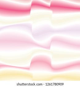 The interior design of a multicolored curve