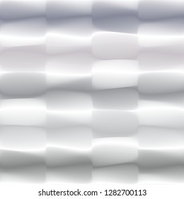 The interior design of a multicolored curve. Fashion design and house interior design. Vector.