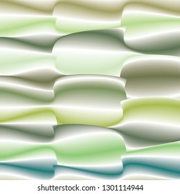 The interior design of a multicolored curve. Fashion design and house interior design. Vector illustration.