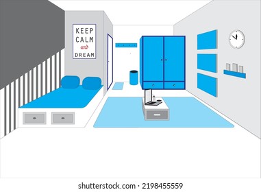 Interior design is the process of compiling and creating various interior elements so that they can become a related unit in order to achieve certain goals in terms of aesthetics and comfort.