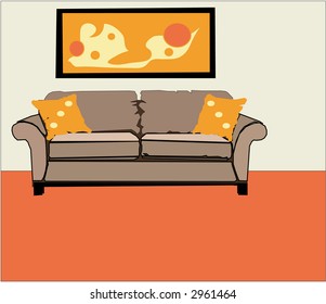 interior design retro style home