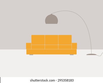 Interior design, Vector illustration