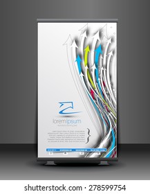 Interior Designer Business Roll Up Banner Design