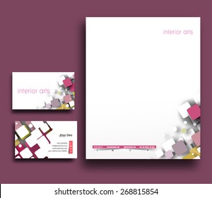 Interior Designers Corporate Identity Template.