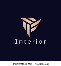 Interior Furniture Logo Template Design Vector Stock Vector (Royalty ...