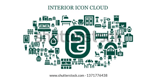 interior icon\
set. 93 filled interior icons.  Collection Of - Window, Chair,\
Wardrobe, Operating table, Armchair, Double door, Bookshelf,\
Chairs, Desk, Kitchen, Vase, Room\
divider