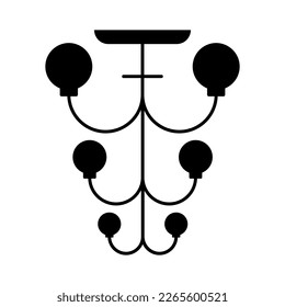 Vector de icono interior. Signo de ilustración de casa. Símbolo de confort o logotipo.