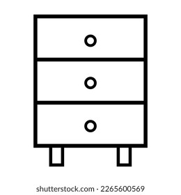 Vector de icono interior. Signo de ilustración de casa. Símbolo de confort o logotipo.