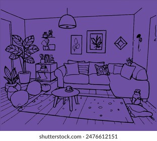 interior of a living room