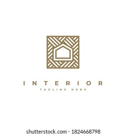 interior logo design inspiration symbol vector template