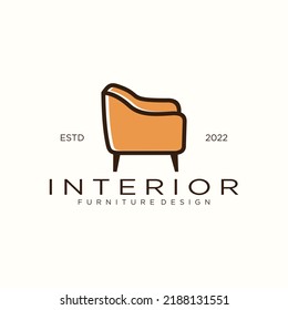 interior logo design with line style