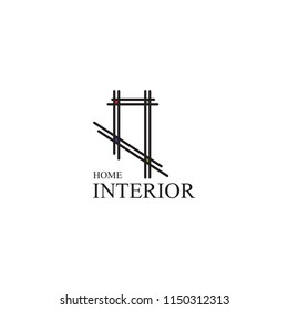 Interior Logo Design Vector Template Stock Vector (Royalty Free ...