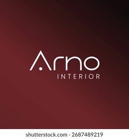 logo interior, logo de una letra, logo de lujo