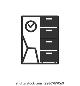 interior logo template. Icon Illustration Brand Identity. Isolated and flat illustration. Vector graphic