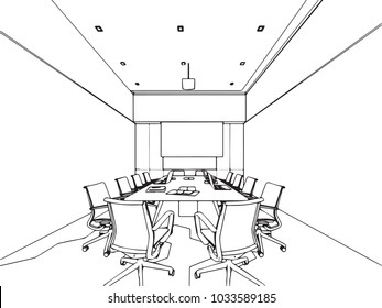 Interior Perspective Drawing Images Stock Photos Vectors