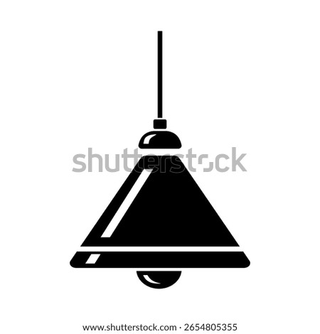 Interior Overhead Lamp Light Icon Silhouette