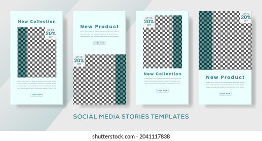 Interior pack banner template for social media stories post. premium vector