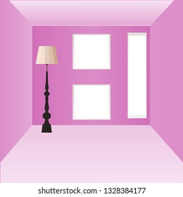 interior purple room