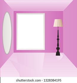 interior purple room