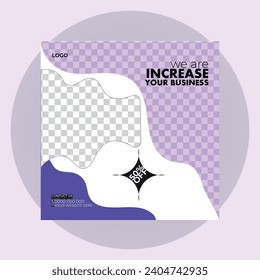 Plantillas de diseño de publicaciones en redes sociales interiores