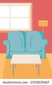 Interior Sofa Simplicity Room Illustration