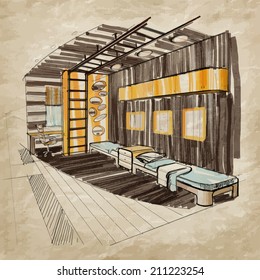 Interior for teenagers